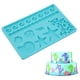 thumbnail image 1 of Molde de silicona con forma de concha marina para fondant y pasta de goma, ideal para decorar pasteles, con forma de estrella de mar., 1 of 8