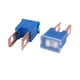 thumbnail image 1 of Unique Bargains Fusible de Coche Auto 100A 32V Macho PAL 2 Recto de Acción Lenta Azul 2 Piezas, 1 of 1