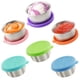 thumbnail image 1 of Recipientes para aderezos para ensaladas Qukaka, 50 ml, acero inoxidable, 6 unidades, 1 of 8