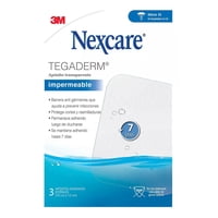 3M - Apósitos Transparentes Nexcare Tegaderm 10X12 Cm 3 Unidades