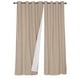 thumbnail image 2 of Set 2 Cortinas Black Out Lino Beige, 2 of 3