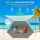 thumbnail image 3 of Carpa de playa Gorich con toldo, 210 x 140 x 120 cm, UPF50+, 3 of 8