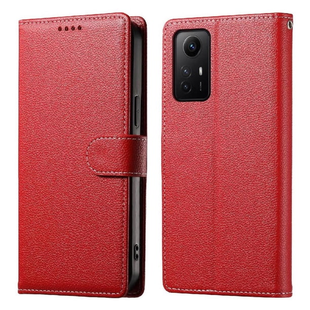 Funda para FOXDOCK Xiaomi Redmi Note 11s 4G– Cuero Premium, 3 ranuras para tarjetas, Protección contra impactos