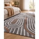 thumbnail image 3 of Alfombra Jacquard Cutting 200 × 230 cm para Living y Dormitorio, 3 of 6