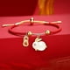 thumbnail image 2 of Handcrafted Chinese Lucky Rabbit Bracelet - Perfect for New Year Health & Protection, and Easter Gifts!, 2 of 4