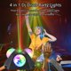 thumbnail image 3 of Luz Bola de Discoteca MEGABOON 6 colores, activada por sonido, 3 of 7
