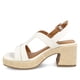 thumbnail image 5 of Sandalia Mujer Bata Fonk Blanco, 5 of 6