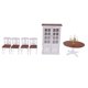 thumbnail image 3 of 1/12 Dollhouse Miniatura Muebles Comedor Mesa Mesa Silla Vino Kit, 3 of 5