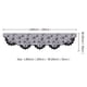 thumbnail image 3 of 1pc, Spooky Halloween Stove Towel - 19.69in x 78.74in Lace Spider Web Fireplace Cloak Scarf for Halloween Party Table Decoration and Indoor Decorations, 3 of 4