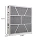 thumbnail image 2 of Filtro HVAC Healthy Climate Lennox X7935 MERV 16, paquete de 2, 2 of 2