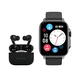 thumbnail image 1 of Pack Smartwatch Connect S03 Black + Audífono RM7 Lhotse, 1 of 7