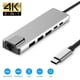thumbnail image 1 of Adaptador HDMI tipo C 6 en 1 con suministro de energía USB-C PD de 87 W, HDMI 4K y 2 puertos USB 3.0 compatibles con MacBook Pro, iPad Pro, XPS y dispositivos USB-C., 1 of 8