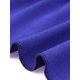 thumbnail image 5 of Blusas con dobladillo con volantes y cuello en V con botones y mangas cortas para mujer de talla grande de Agnes Orinda para escuela o universidad L Azul Real, 5 of 6
