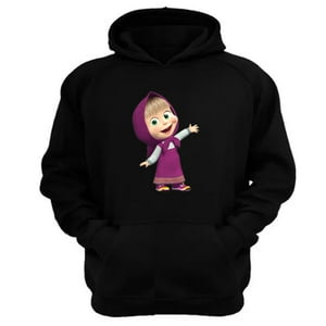 Genérico - Polerón Canguro Macha Negro Talla Xs Unisex