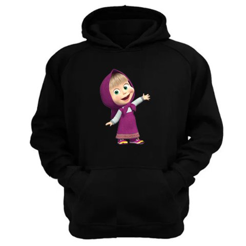 Genérico - Polerón Canguro Macha Negro Talla M Unisex