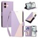 thumbnail image 2 of Funda Cartera Tricolor para iPhone 16 con Ranuras para Tarjetas, Morado, 2 of 6