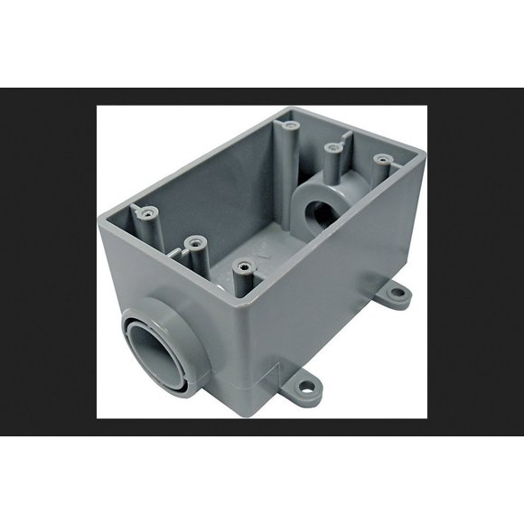 Caja de enchufe Thomas & Betts Cantex de PVC, 1 banda, 6 cm