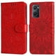 thumbnail image 1 of Funda tipo cartera FOXDOCK para Realme 9i , diseño girasol en relieve, cuero PU, cierre magnético, soporte y tarjetero, 1 of 5