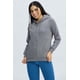 thumbnail image 2 of Polerón Mujer Hoodie Gris Oscuro, 2 of 4