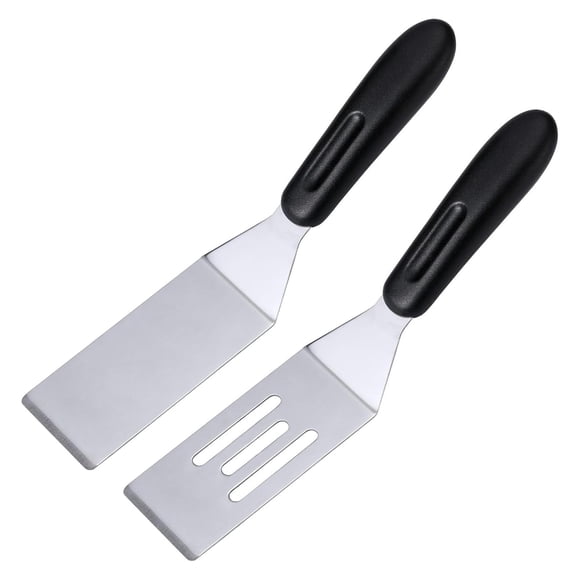 Mini espátula de acero inoxidable Edgnb para cocina (paquete de 2)