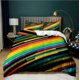thumbnail image 1 of Rainbow 0 CEZ Quilt Duvet Cover Set Super Bedclothes3-Piece Bedding Set, 1 of 5