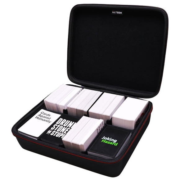 Funda para juegos de cartas compatible con LTGEM y Cards Against Humanity