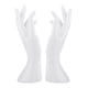 thumbnail image 1 of 1 Par De Manos De Maniquí Femenino Multifuncional Para Accesorios De Fotografía De Anillo De Dedo Blanco, 1 of 5