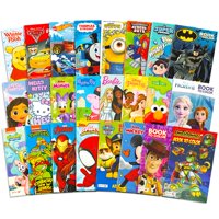 Set De Libros Para Colorear Bendon, Paquete De 24, Para Niños De 2 A 8 Años Con Disney