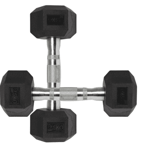 Soloferta - Mancuernas Hexagonales 2,5Kg Par