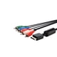 thumbnail image 4 of Cables Cable A/V componente RCA de alta definición para Playstation 2 y PlayStation 3 cable de 1,8 m, 4 of 8