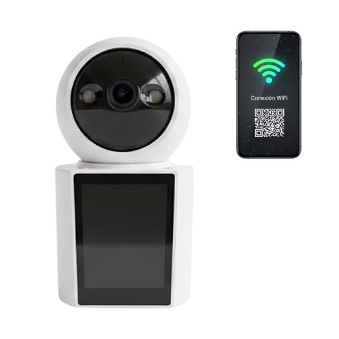 Mundo Online - Cámara Monitor Bebe Pantalla Bidireccional Seguridad Full Hd