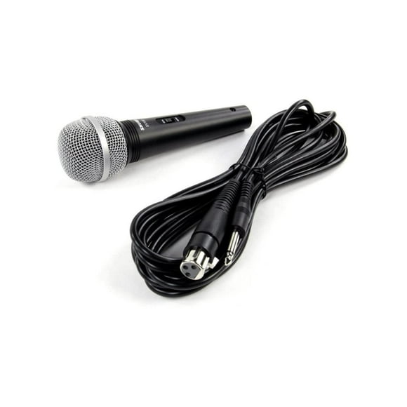 MICROFONO DINAMICO PORTATIL KARAOKE negro