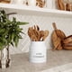 thumbnail image 5 of Soporte para utensilios Barnyard Designs Ceramic Farmhouse White, 5 of 9