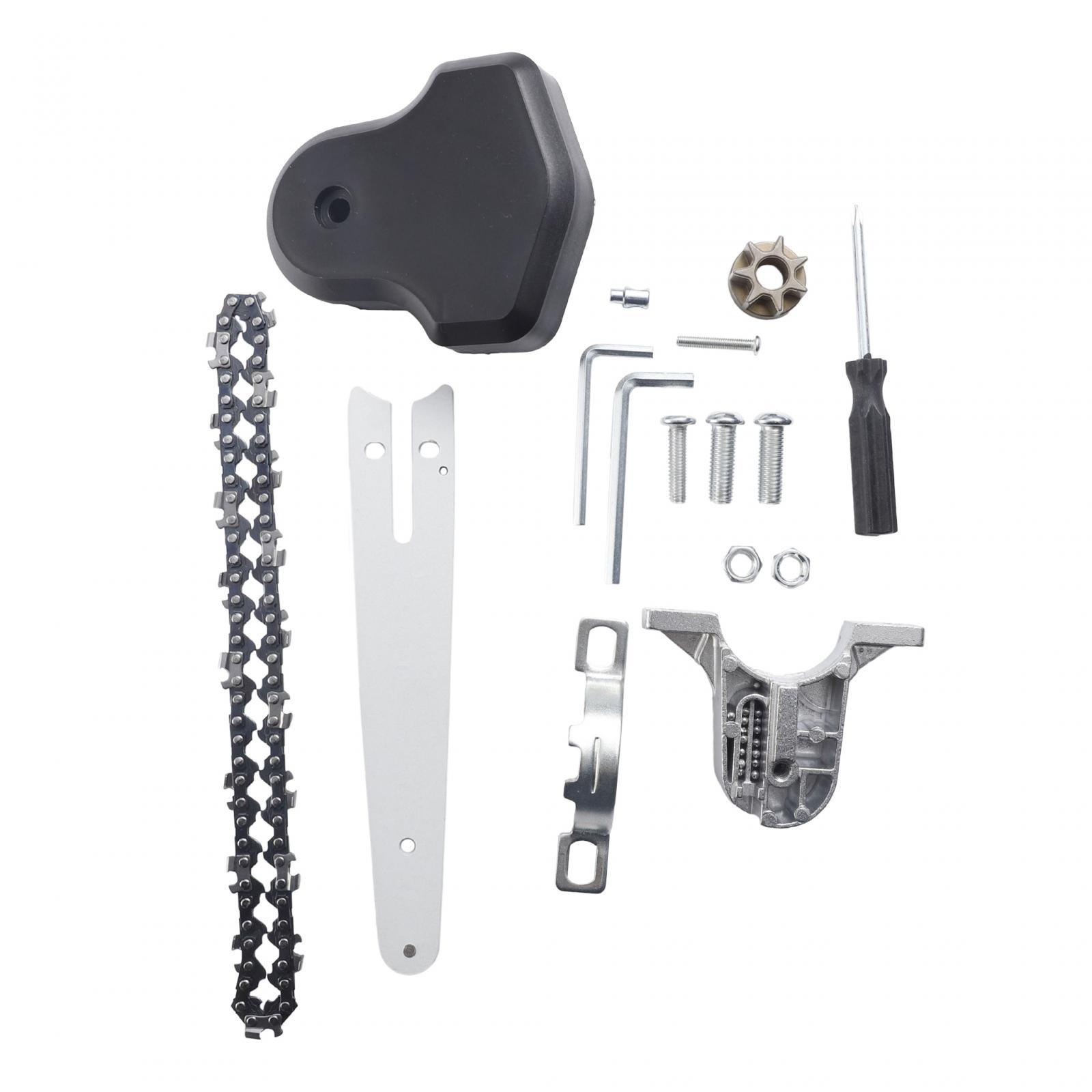 Ioensy - Adaptador De Accesorio De Sierra Para Amoladora Angular, Conversión A Sierra De Cadena De 6 Pulgadas