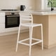 thumbnail image 2 of Piso Taburete Silla alta bar cocina Galt 65cm Blanco, 2 of 7