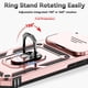 thumbnail image 3 of Funda Resistente Anillo Soporte iPhone 17 Pro Privacidad Cámara Montaje Magnético Oro rosa, 3 of 6