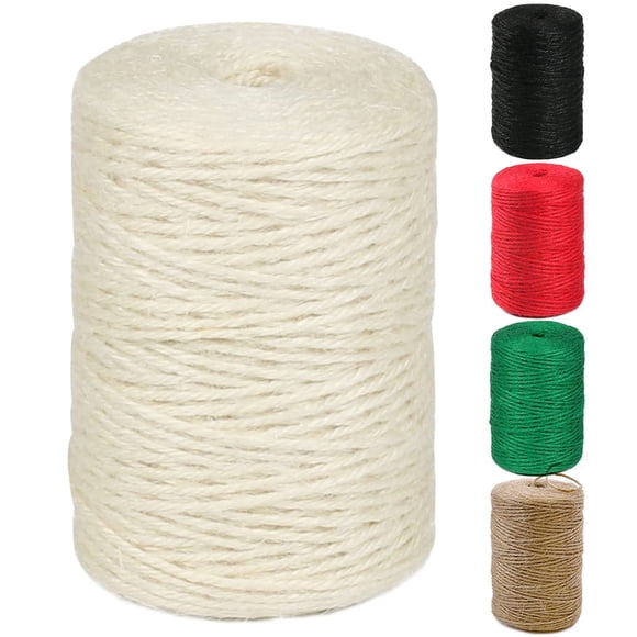 Cuerda de yute PH PERKHOMY 182 m Beige 2 mm para manualidades