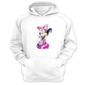 Genérico - Polerón Canguro Ratoncita M. Blanco Talla Xl Unisex
