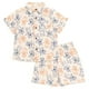 thumbnail image 1 of Conjunto de camisa y pantalones cortos Bluey Bingo de gasa de algodón para niños pequeños, 1 of 3