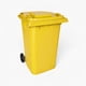 thumbnail image 1 of Basurero de 360 Lts - Amarillo Mod 360RC, 1 of 2