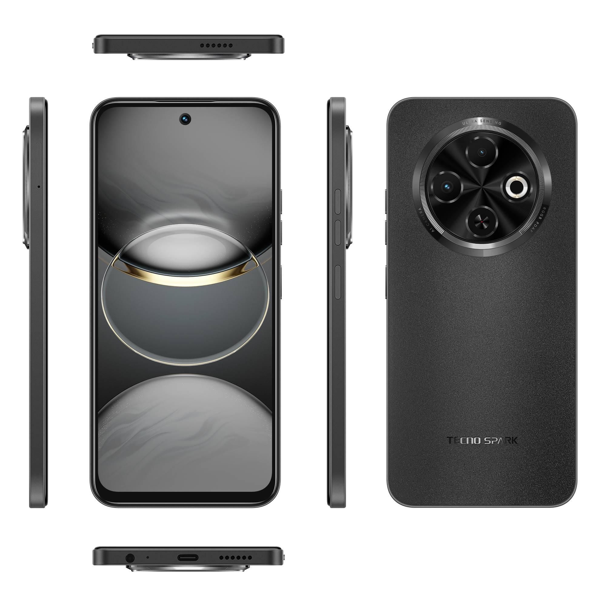 Tecno - Smartphone Spark 30C 4G 128Gb Negro