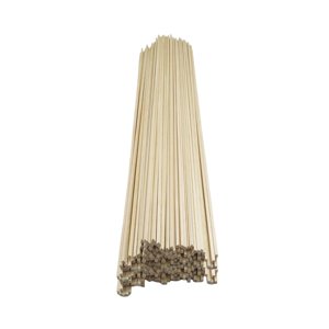 Bothyi - Tiras De Pasadores De Palos Cuadrados Sin Terminar Para Manualidades, Modelos De Puentes De Construcción, 300Mm X 4Mm X 4Mm