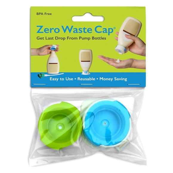 Tapa para botella de loción Zero Waste Cap, 471 ml, plástico, GAMERIEND