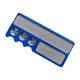 thumbnail image 3 of Herramienta De Punta De Cue De La Piscina Accesorios De Billar Accesorios Herramienta De Reparación Metal De Metal Azul, 3 of 5