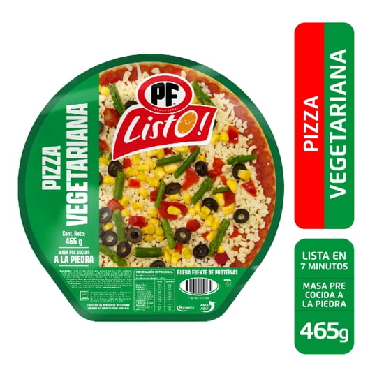 Pizza Vegetariana 465 g Pf