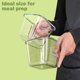 thumbnail image 3 of Recipientes de vidrio borosilicato Susukkie, 940 ml, 4 unidades, 3 of 8