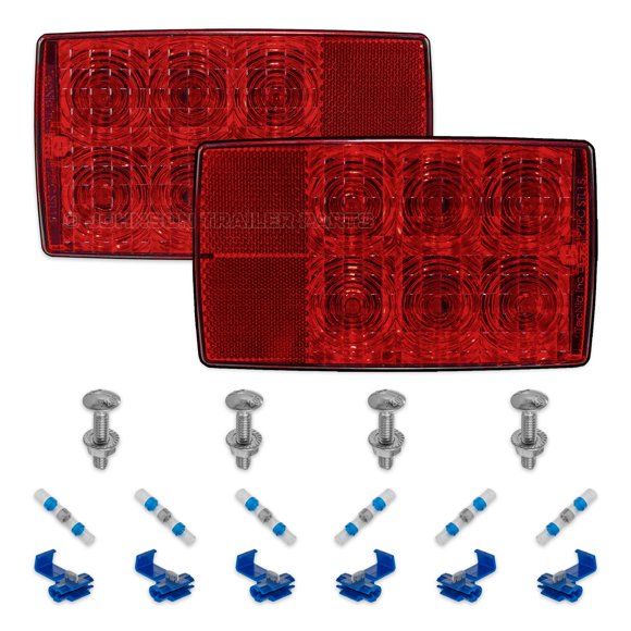 Kit de Luces para Remolque Johnson Parts 15 cm Impermeable LED