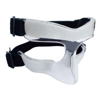 Ioensy - Protector Nasal Para Deportes Protector Facial Deportivo Para Nariz Rota Máscara Facial De Baloncesto Medias Caras Cuerda Negra