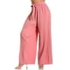 thumbnail image 3 of Pantalon Palazzo Mujer Fiesta Cintura Elasticada Verano Colores 090, 3 of 3