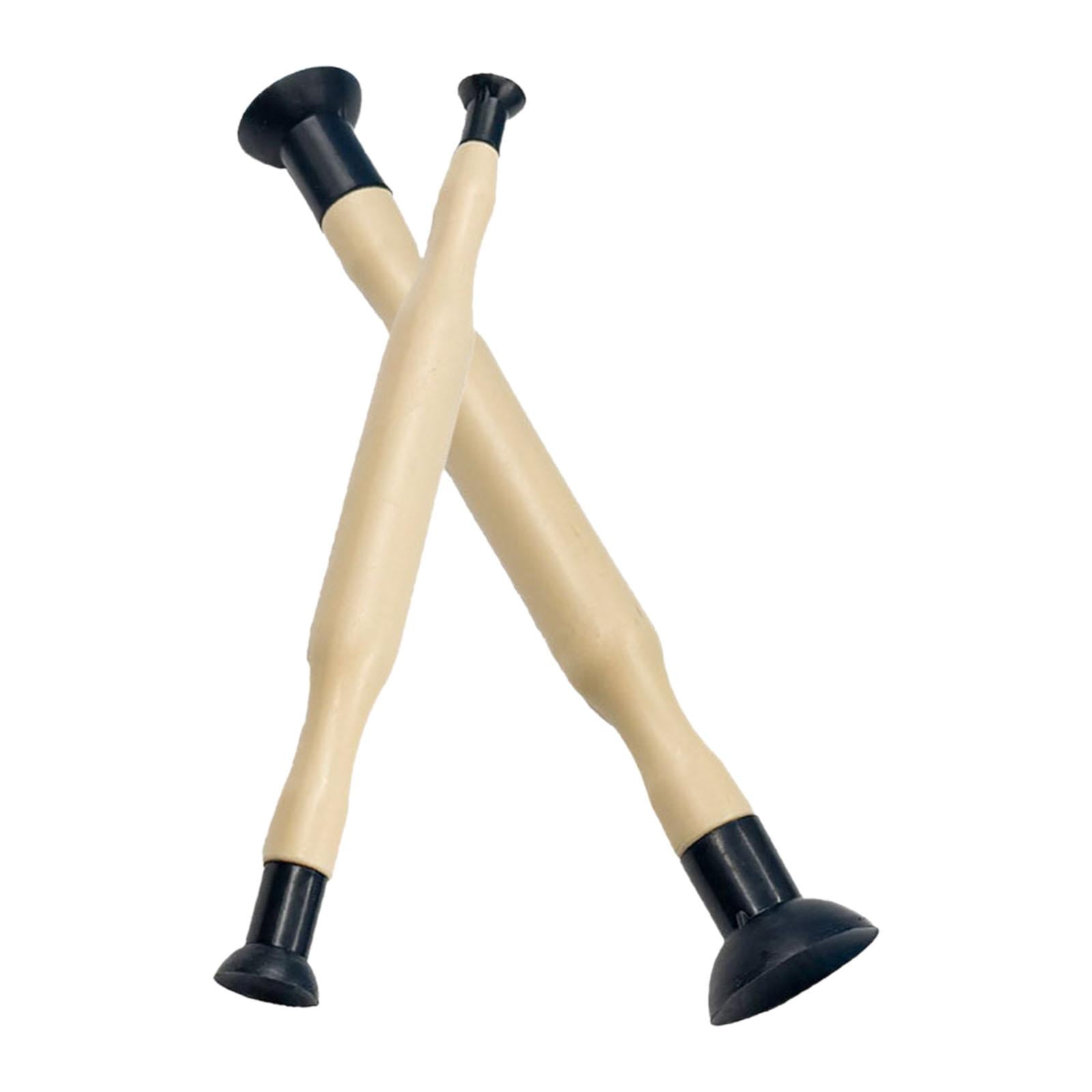 Magideal - 2 Herramientas Manuales Para Lapear Válvulas, Ventosas Que Ahorran Trabajo En La Reparación De Automóviles, Varilla De Pulido Manual Para Accesorios D Amarillo